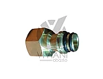 CONECTOR MACHO-HEMBRA BRONCE ROSCADO 17 X 16 X 1.5 TIPO RAUFOSS (REGULAR)