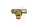 ACOPLE TEE TUBO ø6X4 - HF12X1.5 - MG16X1.5
