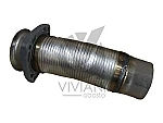 FLEXIBLE DE ESCAPE 4" X 360MM. IVECO EUROTRAKKER 720E42 - EUROTECH 450E37T
