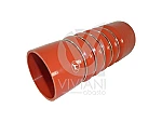 MANGUERA INTERCOOLER A TURBO ø80/85MM X 215MM 5 AROS. MERCEDES BENZ 1720  OM366-OM904-OM906