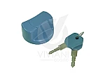 TAPA TANQUE UREA C/ LLAVE. MERCEDES BENZ