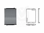 RADIADOR REFRIGERACIÓN MOTOR. IVECO STRALIS HI-WAY ECOLINE