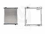 RADIADOR REFRIGERACIÓN MOTOR SIST. VALEO. IVECO EUROCARGO TECTOR - TECTOR RSU