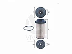 FILTRO DE GASOIL CARTUCHO. MERCEDES BENZ OM457