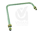 RIGIDO COMPRESOR CONTINUACION DEPOSITO AIRE A SERPENTINA. MERCEDES BENZ O500 RSD OM457
