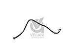FLEXIBLE DE GASOIL POLIAMIDA DE BOMBA  A TAPA DE CILINDRO.  IVECO CAVALLINO 180E32 - CURSOR 330