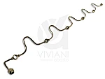 RIGIDO RETORNO INYECTORES CON TUERCA. MERCEDES BENZ L1114 OM352